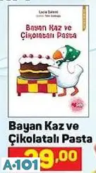 CAN YAYINLARI ÇOCUK KİTABI BAYAN KAZ VE ÇİKOLATALI PASTA KİTAP